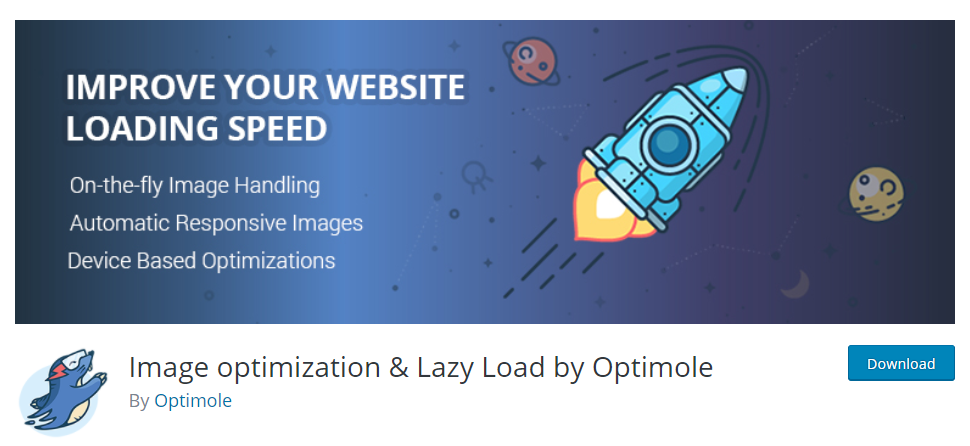 Optimole is one the popular tools you can use for Image optimization on WordPress