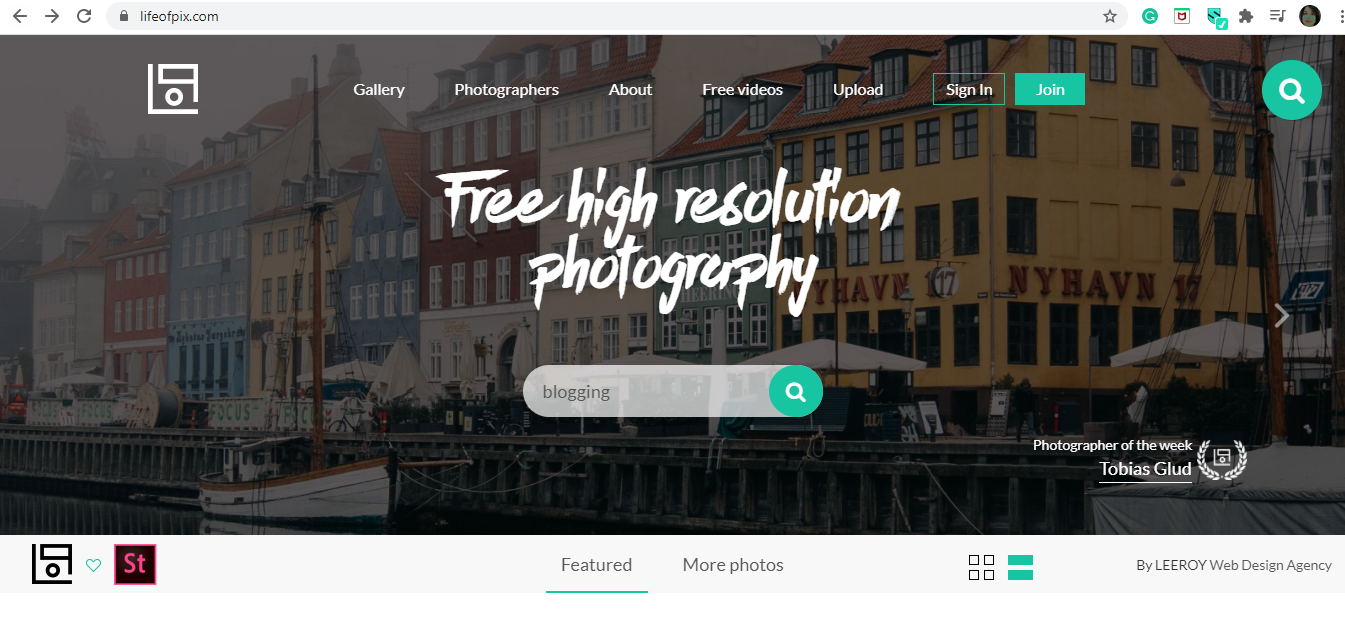 LifeofPix is a great resource for high-resolution photographs