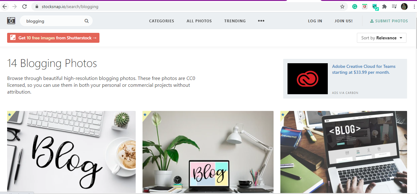 StockSnap is a great place to find premium quality free images for your website